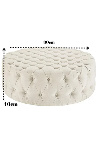 CARBONE Puf Bench ,Puffy ,Puf Tedy Kumas ,Ayak Ucu Puf ,Ayak ,Orta Sehpa - Resim 2