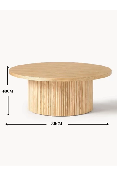 CARBONE Desin Mantar Sehpa , Bohem Sehpa ,ahşap Orta Sehpa. Orta Sehpa - Resim 2