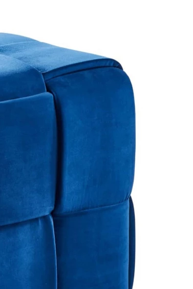 CARBONE DESİN Puf Bench ,Puffy ,Makyaj taburesi ,Ayak Ucu Puf ,Tabure - 3