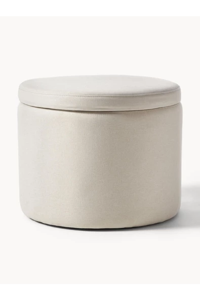 CARBONE Desin Sandıklı Puf .bench Makyaj Pufu . Puf Minder,makyaj Pufu - Resim 4