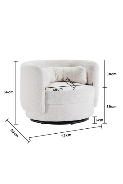 CARBONE Guse Berjer ,Tekli Koltuk Tekli Berjer Koltuk Tekli Teddy Berjer Çay Seti - 3