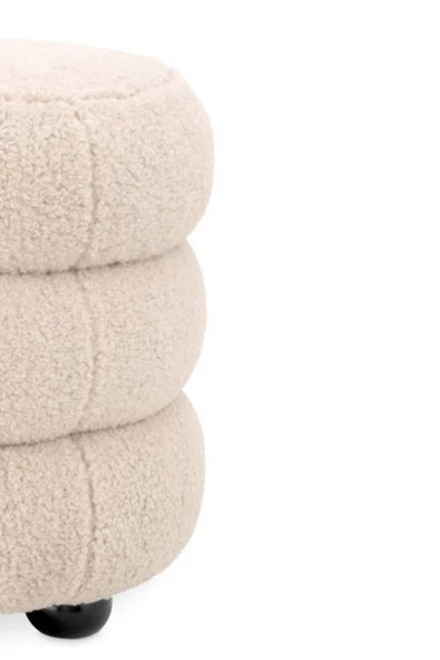 CARBONE Puf Bench ,Puffy ,Puf Tedy Kumas ,Ayak Ucu Puf ,Ayak - Resim 3