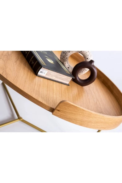 CARBONE DESİN Orta Sehpa,Orta Sehpa Dekoratif Mobilya,Yuvarlak Sehpa,Zigon - Resim 2