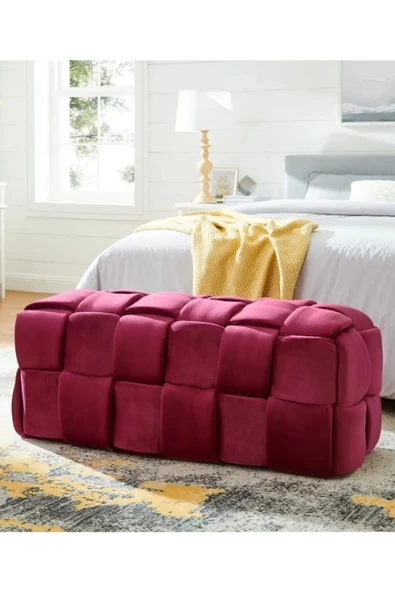 CARBONE Desin Puf Bench ,puffy ,makyaj Taburesi ,ayak Ucu Puf ,tabure YONS