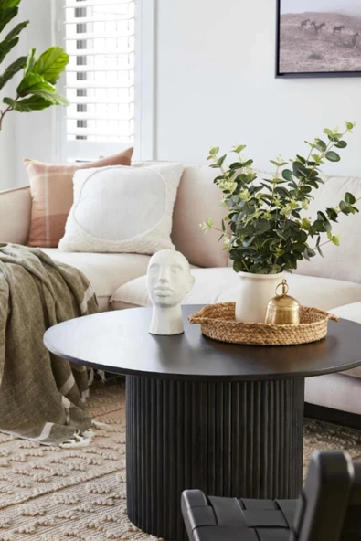 CARBONE Desin Mantar Sehpa , Bohem Sehpa ,ahşap Orta Sehpa. Orta Sehpa ürün görseli