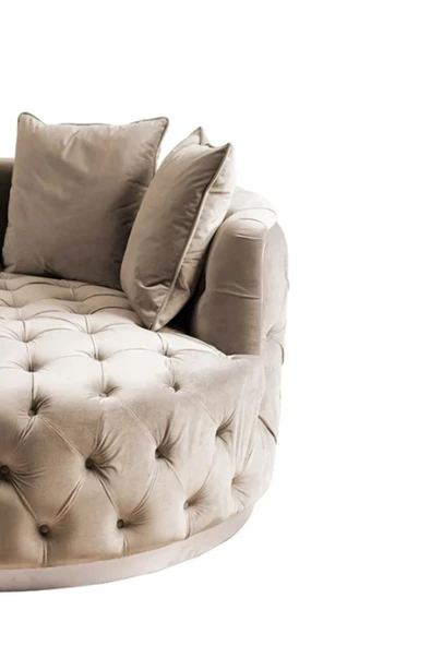 CARBONE Berjer , Tekli Koltuk , Tekli Berjer Koltuk ,Tekli , Babyface Kumaş ,Chester Berjer - Resim 7