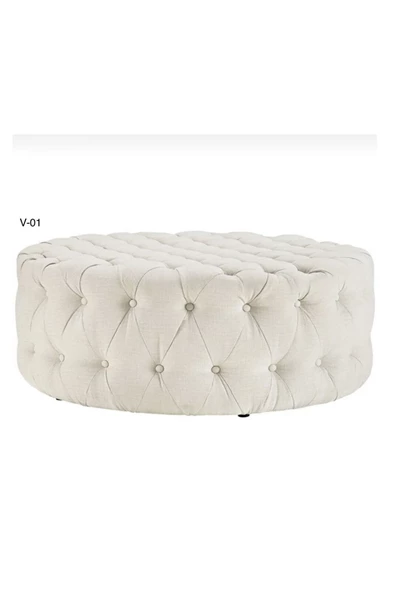 CARBONE Puf Bench ,Puffy ,Puf Tedy Kumas ,Ayak Ucu Puf ,Ayak ,Orta Sehpa - Resim 5