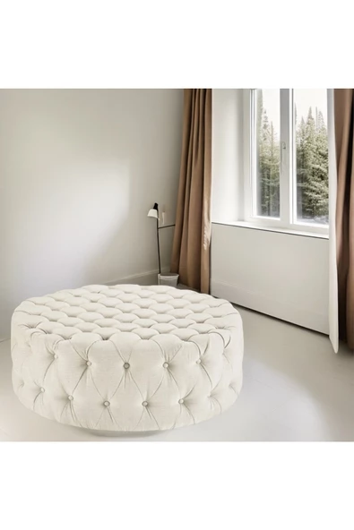 CARBONE Puf Bench ,Puffy ,Puf Tedy Kumas ,Ayak Ucu Puf ,Ayak ,Orta Sehpa - Resim 3