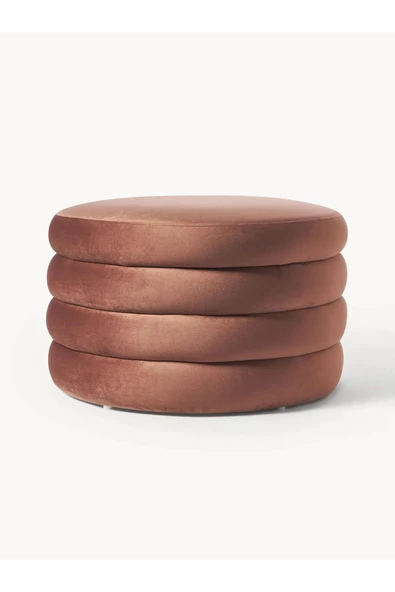 CARBONE DESİN sandıklı puf .bench makyaj pufu . puf minder - Resim 4