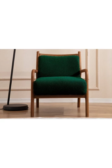 CARBONE Berjer Ayaklı Tekli Koltuk Tekli Berjer Koltuk Tekli - Resim 2