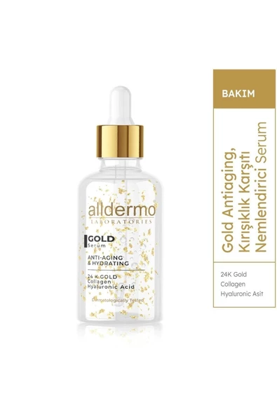 Alldermo Kırışıklık Karşıtı Altın Serum 30ml