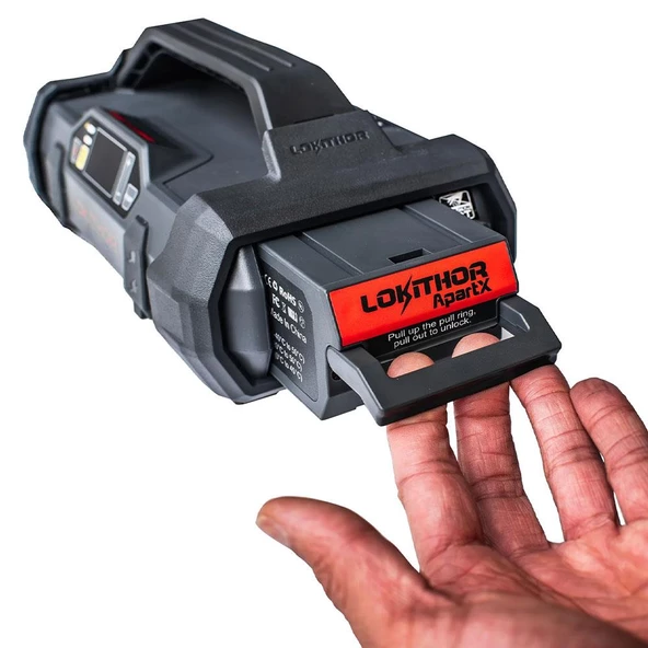 Lokithor LIPOX 14.8Volt Li-Polimer 4000A Takviye Gücü APARTX ile Uyumlu Yedek Akü - 8