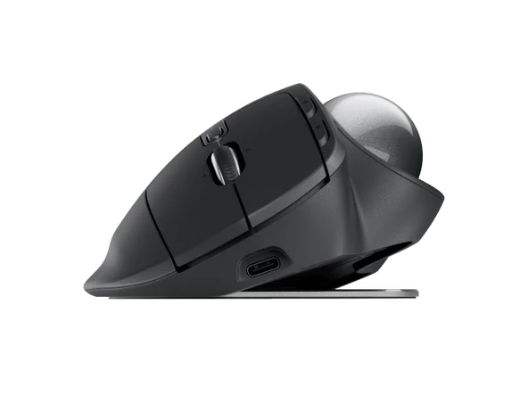 LOGITECH MX ERGO S GELISMIS KABLOSUZ TRACKBALL MOUSE-GRAFIT 910-007260 - 4