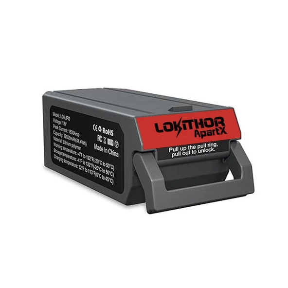 Lokithor LIPO 14.8Volt Li-Polimer 1500A Takviye Gücü APARTX ile Uyumlu Yedek Akü - Resim 3