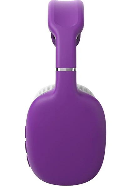 SNOPY  SN-BT43, Mor, Bluetooth 5.3, Kablosuz, Ayarlanabilir Kafa Bandi, 5saat Çalma Süresi, 15mt Algilama Mesafesi, Microfonlu Kulaklik - 2