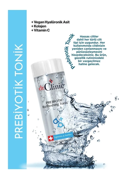 DR.CLİNİC PREBİOTİC YÜZ TEMİZLEME TONİC 150 ML