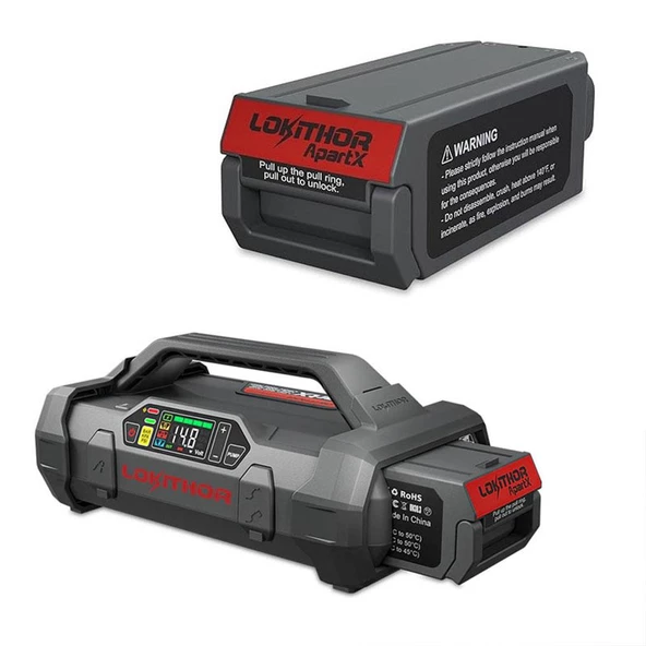 Lokithor LIPO 14.8Volt Li-Polimer 1500A Takviye Gücü APARTX ile Uyumlu Yedek Akü - Resim 9