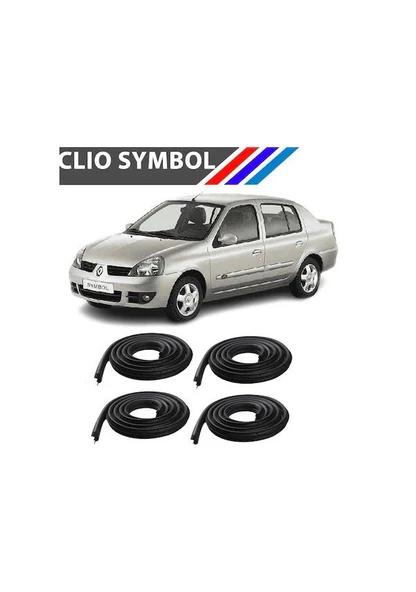 Renault Clio Symbol Ön ve Arka Kapı Fitili 4 Adetli Set M3469 - 3