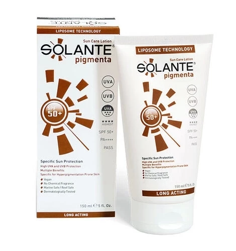 Solante Pigmenta 50 Spf+Güneş Losyonu 150 ml