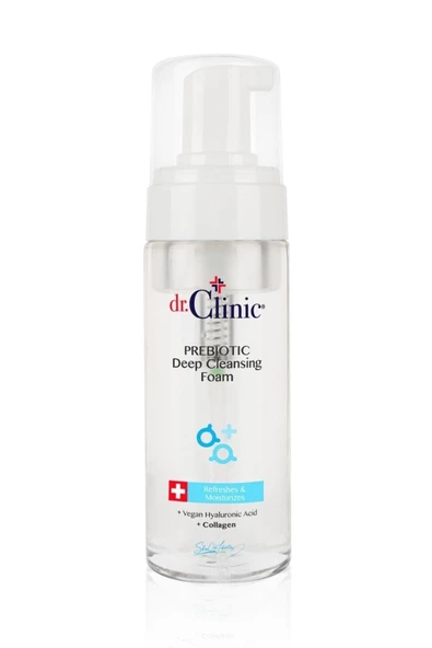 DR.CLİNİC PREBİOTİC YÜZ TEMİZLEME KÖPÜĞÜ 160 ML - 2