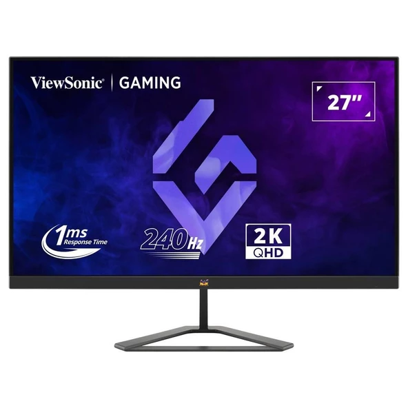 VIEWSONIC  VX2758A-2K-PRO-3 27 1MS 240HZ IPS 2560x1440 2K GAMING MONITOR