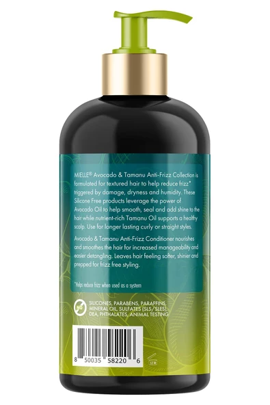 Mielle Avocado & Tamanu Elektriklenme Karşıtı Saç Kremi 355ML - Resim 2