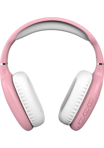 SNOPY  SN-BT43, Pembe, Bluetooth 5.3, Kablosuz, Ayarlanabilir Kafa Bandi, 5saat Çalma Süresi, 15mt Algilama Mesafesi, Microfonlu Kulaklik - 3