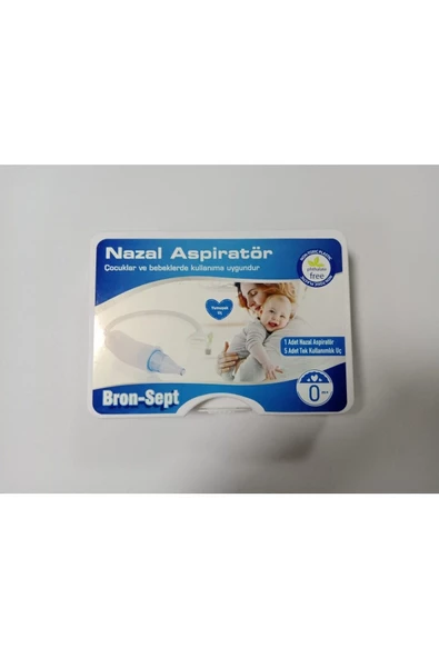 Bron-Sept Bebek Burun Aspiratörü 1 Adet Nazal Aspiratör ve 5 Adet Yedek - 4