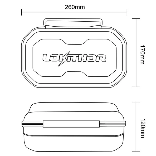 Lokithor CASE003 J Serisi Akü Takviye Cihazları İçin Taşıma Çantası - 10