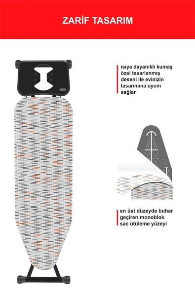 Harbinger MM390 NOAX Yeni Model Ütü Masası - 3