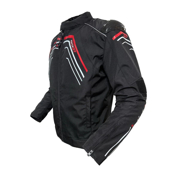 Forte Gt 1075 Energy Full Koruma 4 Mevsim Kışlık Motosiklet Montu 3XL Beden Siyah - 2