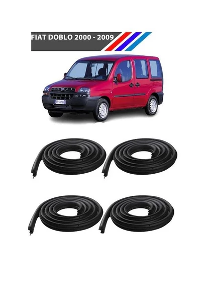 Doblo 1 ve 2 Kasa Ön ve Arka Kapı Fitili 4 Adetli Takım M3389 - 3