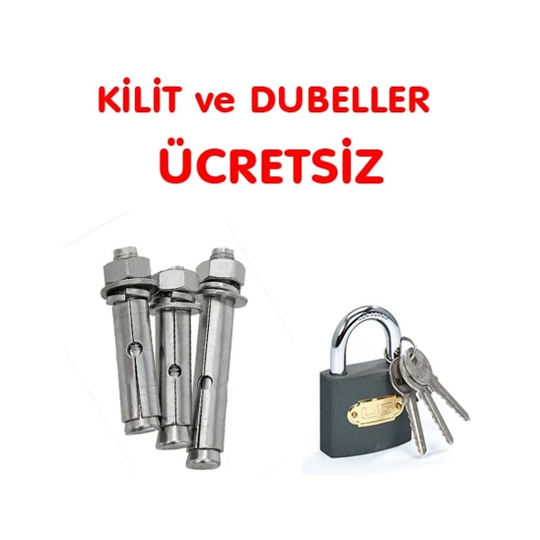 Kişisel Park Bariyeri Ankara Kişisel Otopark Bariyeri Kilitli Yatar Bariyer (10 ADET) Siyah - 3