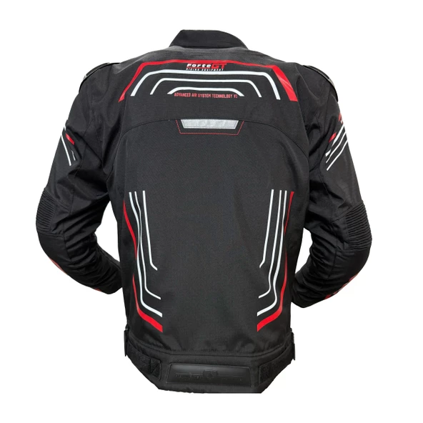 Forte Gt 1075 Energy Full Koruma 4 Mevsim Kışlık Motosiklet Montu 2XL Beden Siyah - 3