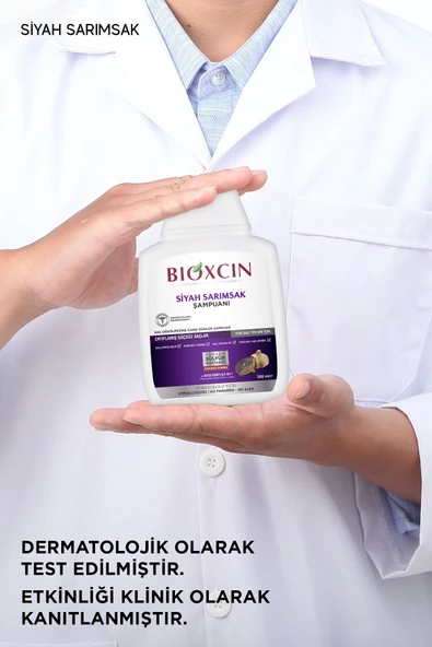 Bioxcin Siyah Sarımsak Şampuanı 3 al 2 Öde 3x300 Ml - Yıpranmış Seyrek Dökülen Saçlar - 6