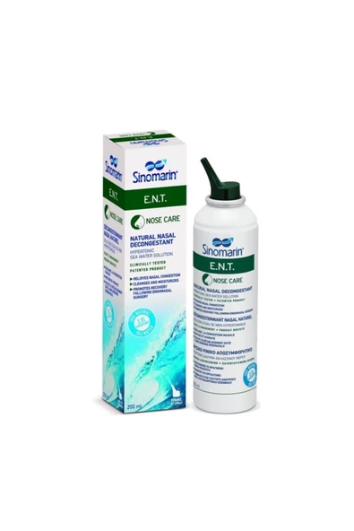 Sinomarin E.n.t. Deniz Suyu Burun Spreyi 200 ml 5206892100278
