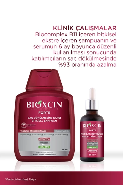 Bioxcin Forte 300 ml 3 Al 2 Öde Şampuan - Yoğun Dökülme Şampuanı - 5
