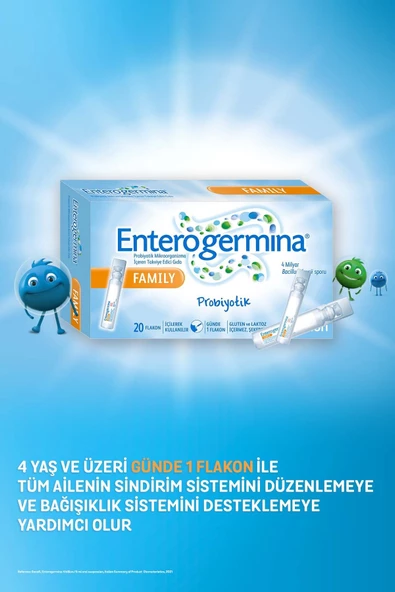 Enterogermina Family Probiyotik 20 Flakon - Resim 7
