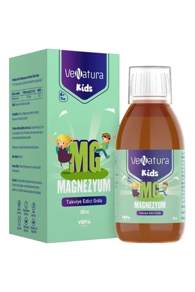 VeNatura Kids Magnezyum 100ml Şurup
