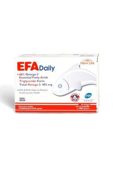 New Life Efa Daily 30 Softjel