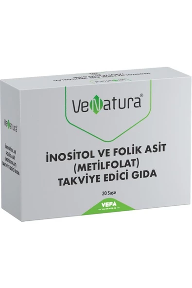 VeNatura Inositol Ve Folik Asit (METİLFOLAT) Takviye Edici Gıda 20 Saşe