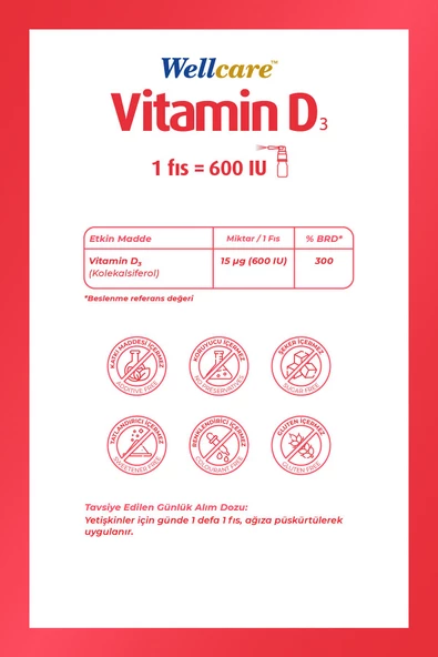 Wellcare Vitamin D3 600 Iu - 5 ml - 2