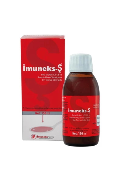 Imuneks Takviye Edici Gıda Şurup 150 ml ürün görseli 1