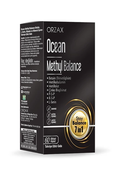 Ocean Methyl Balance 60 Kapsül ürün görseli 1