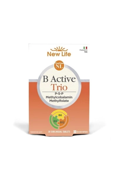 New Life Newlife B Active Trio 30 Kapsül