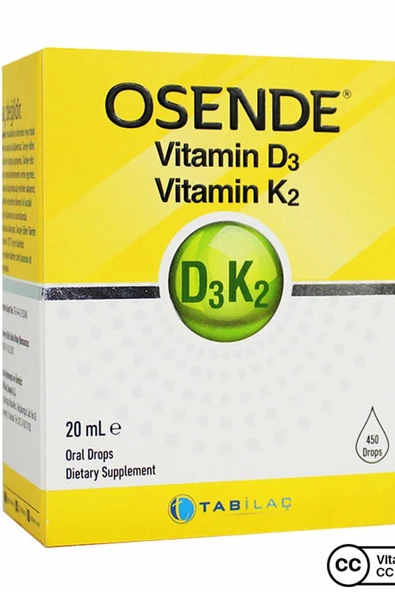 Osende Vitamin D3k2 Damla 20 ml ürün görseli 1