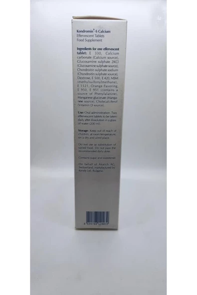 Assos Kondromin-s Calcium 60 Efervesan Tablet - Resim 4