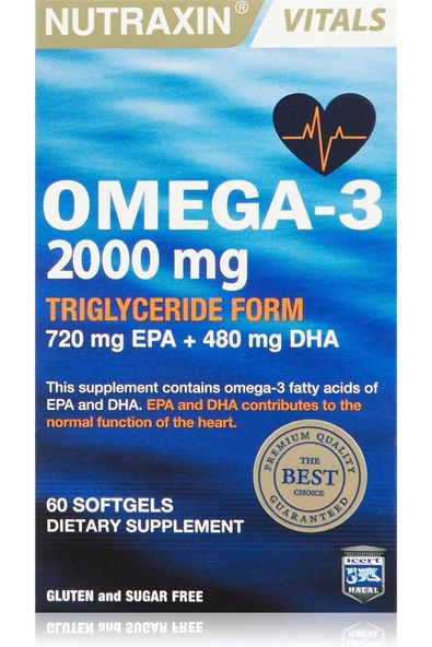 Nutraxin Omega3 2000mg 60 Tablet