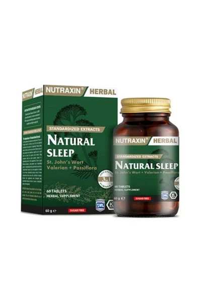 Nutraxin Naturel Sleep 60 Kapsül