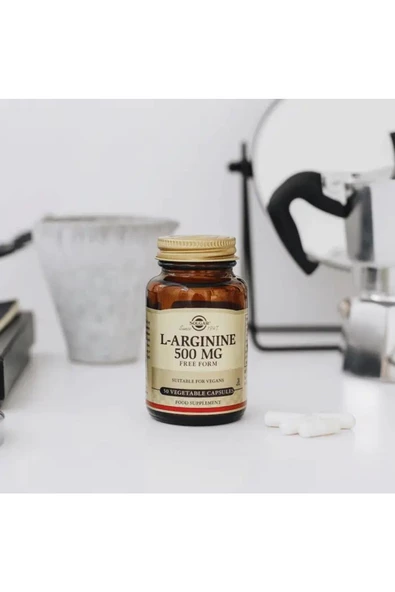 Solgar L-arginine 500 Mg 50 Kapsül - Resim 2